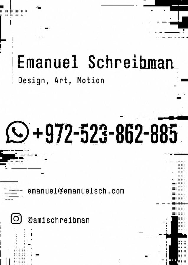 Business card design
