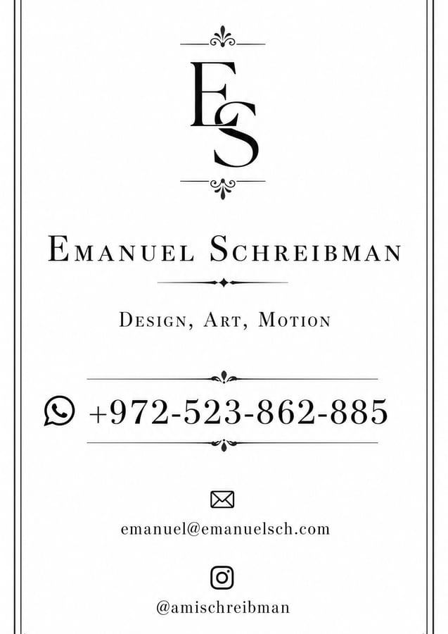 Business card design